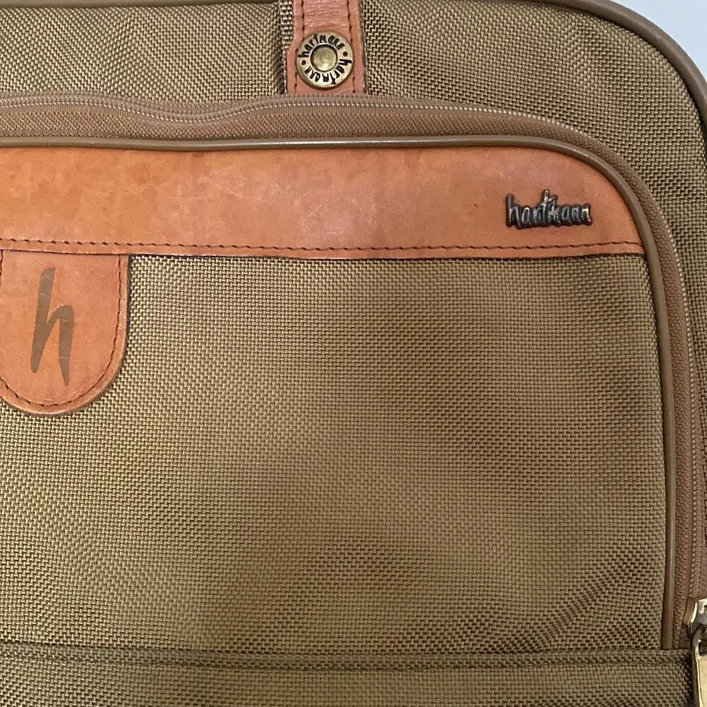 HARTMANN Nylon with Leather Briefcase